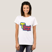 Tropiburger copy t-shirt (Voorkant volledig)