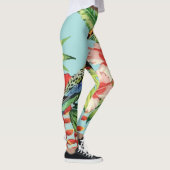 Tropic Bird Toucan veelkleurige papegaai Leggings (Rechts)