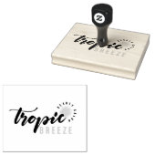Tropic Breeze Company Logo Custom Rubberstempel (Gestempeld)