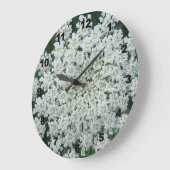 Tropic Flower Wall Clock Grote Klok (Hoek)
