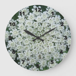 Tropic Flower Wall Clock Grote Klok