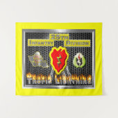 "Tropic Lightning" 25e Infanteriedivisie Wandkleed (Voorkant (horizontaal))