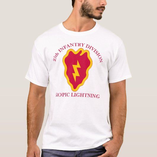 Tropic Lightning 25th ID Vet T-shirt (Voorkant)