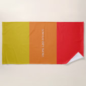 "Tropic Like It's Hot" badhanddoek (Voorkant)