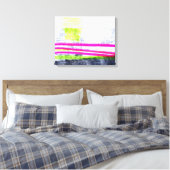 Tropic Midnight Canvas Afdruk (Insitu (Slaapkamer))