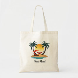 Tropic Mood Beach Vibe Canvas tas