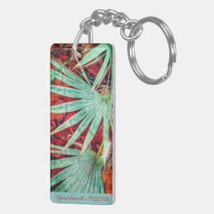 "Tropic Palm" Acryl Sleutelhanger