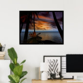 Tropic Sky Poster (Thuiskantoor)