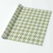Tropic Slice Leafy Green Cadeaupapier (Uitgerold)