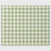 Tropic Slice Leafy Green Cadeaupapier (Vlak)