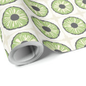 Tropic Slice Leafy Green Cadeaupapier (Rol Hoek)