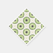 Tropic Slice Leafy Green Servet (Hoek)