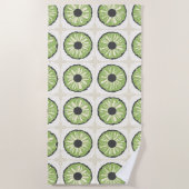 Tropic Slice Leafy Green Strandlaken (Voorkant)