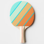 Tropic Splash Bold Gestreepte Tafeltennisbatje (Achterkant)