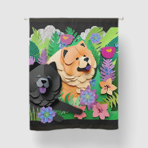 TROPIC TANGO rode zwarte chow