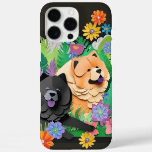 TROPIC TANGO rode zwarte chow iPhone 16 Pro Max Hoesje