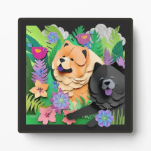 TROPIC TANGO rode zwarte chow