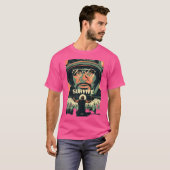 Tropic Thunder-film overleeft grappig T-shirt (Voorkant volledig)