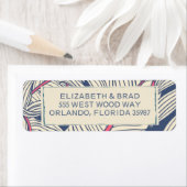 Tropic Vibes Hawaiian Island Beach Weddenschap Etiket (Insitu)