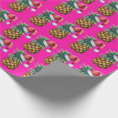 Tropica - Roze Cadeaupapier (Hoek)