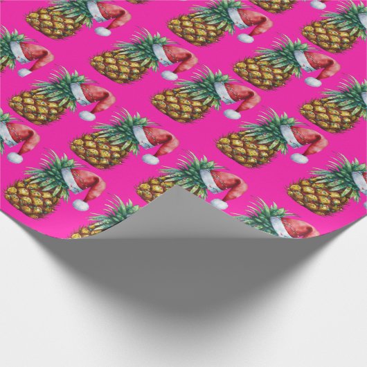 Tropica - Roze Cadeaupapier (Hoek)