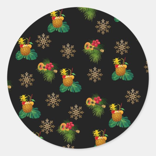 Tropica-Stickers Ronde Sticker (Voorkant)