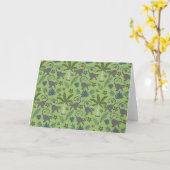 Tropical animals seamless pattern green and grey kaart (Gele Bloem)