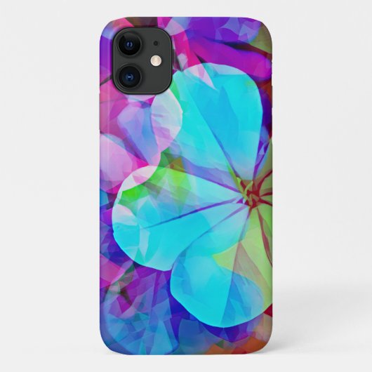 Tropical Art Abstract Bloem Telefoonhoesje Case-Mate iPhone Case (Achterkant)
