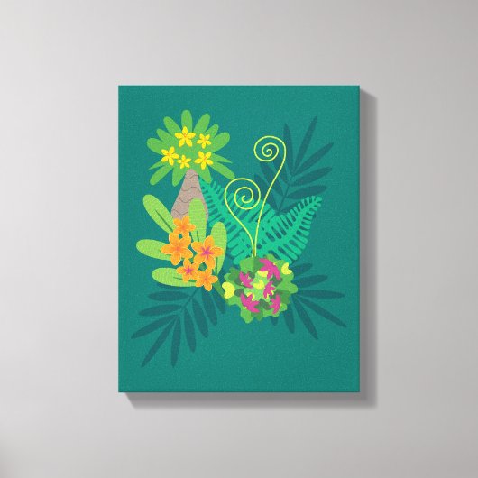 Tropical Art Canvas (Voorkant)
