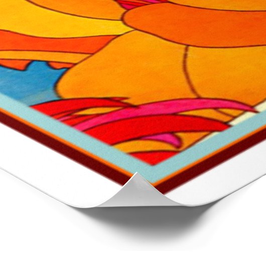 Tropical Asian Art Deco Print ca. 1934- 16 x 20 (Hoek)