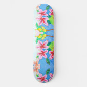 Tropical Azalea Skateboard Ariella & Lily Design (Voorkant)