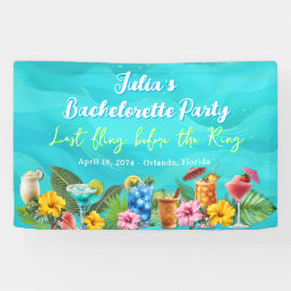 Tropical Bachelorette Party Blue Waves Spandoek