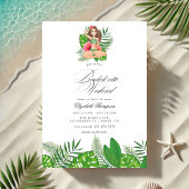 Tropical Bachelorette Weekendschema & QR-code Kaart