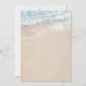 Tropical Bat Mitzvah Kaart (Achterkant)