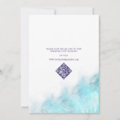 Tropical Beach Alles wat ik Zee is liefde Vrijgeze Kaart (Achterkant)