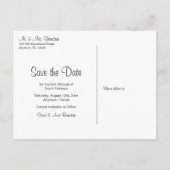 Tropical Beach Bat Mitswa Bewaar de datum Aankondigingskaart (Achterkant)