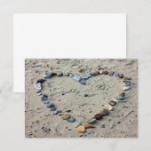 Tropical Beach bruiloft uitnodigingen (Voorkant / Achterkant)