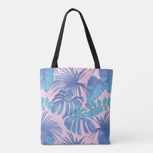 Tropical Beach Canvas tas: vakantietas Tote Bag (Achterkant)