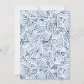 Tropical Beach Chairs Pensioenfeest Kaart (Achterkant)