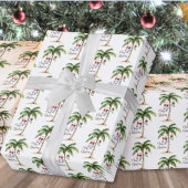 Tropical Beach Christmas Cadeaupapier