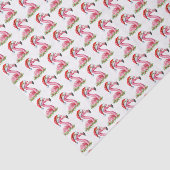 Tropical Beach Christmas Tissuepapier (Detail)