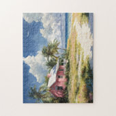 Tropical Beach Cottage Legpuzzel (Verticaal)