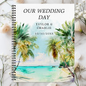 Tropical Beach Destination Wedding Planner Notitieboek
