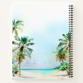 Tropical Beach Destination Wedding Planner Notitieboek (Achterkant)