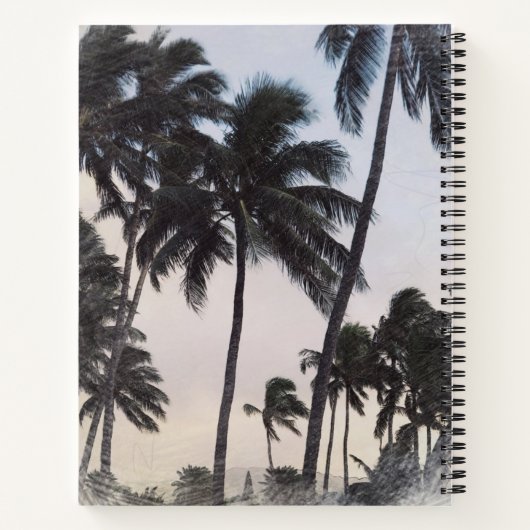 Tropical Beach Foto Vakantiehuis Gastenboek Notitieboek (Achterkant)