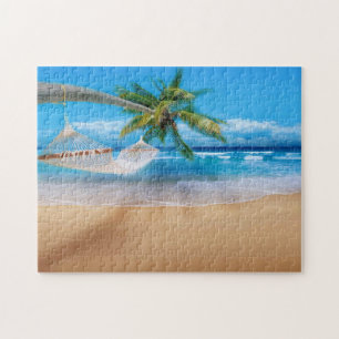 Tropical Beach Game Puzzel Legpuzzel