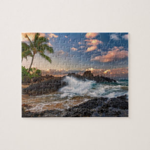 Tropical Beach Game Puzzel Legpuzzel