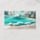 Tropical Beach Getaway Visitekaartje (Voorkant)