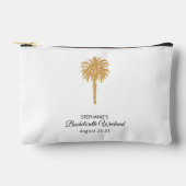 Tropical Beach Gold Palm Bestemming Bachelorette Etui (Voorkant)