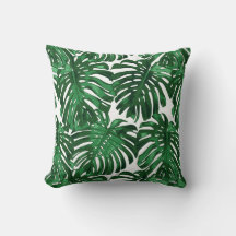 Tropical Beach Green Palm Oerwoud bladeren